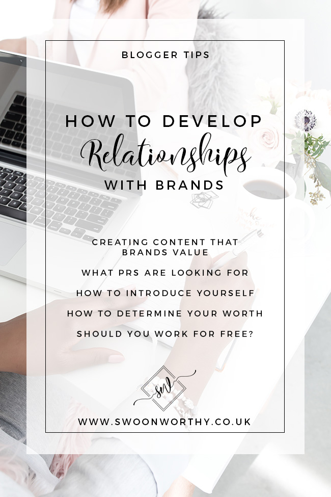 How to Develop Relationships with Brands