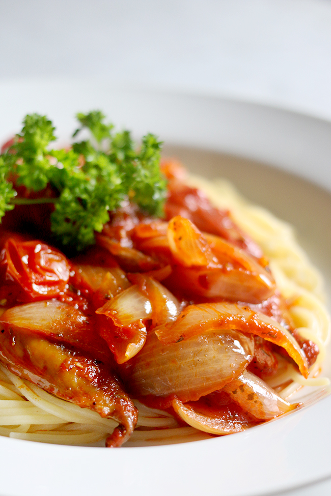 For a delicious gluten-free dish give my delcious smoked mackerel and chorizo pasta a try!