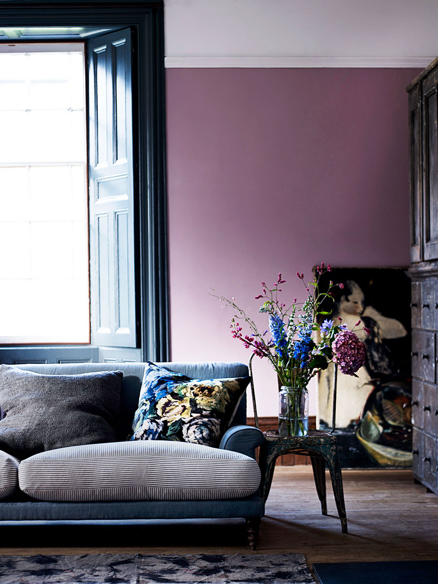 Loving lilac? You might be interested in hearing my predictions for interior trends 2018 before putting paintbrush to wall!