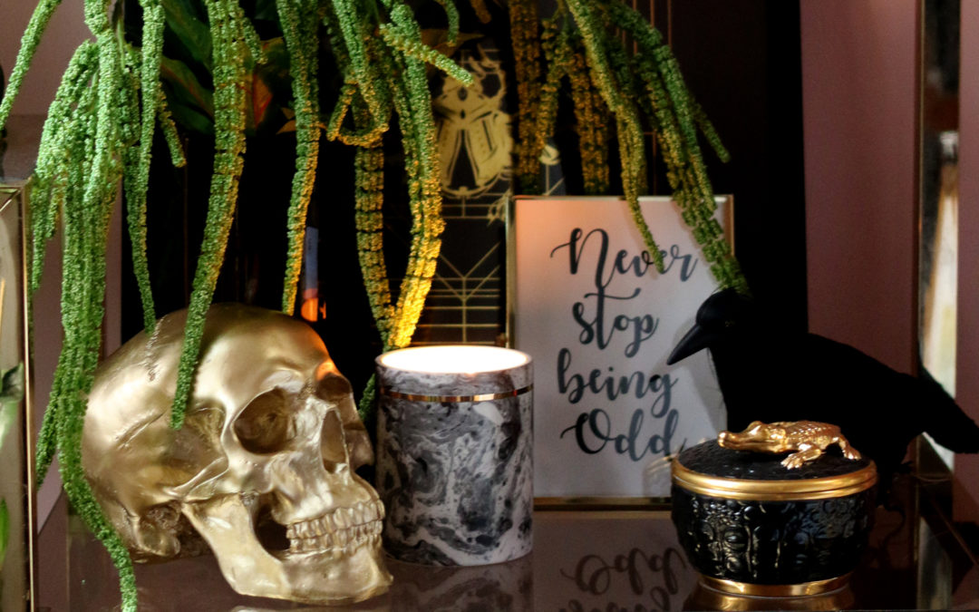 Glam Halloween Decor (You Can Use All Year Round!)