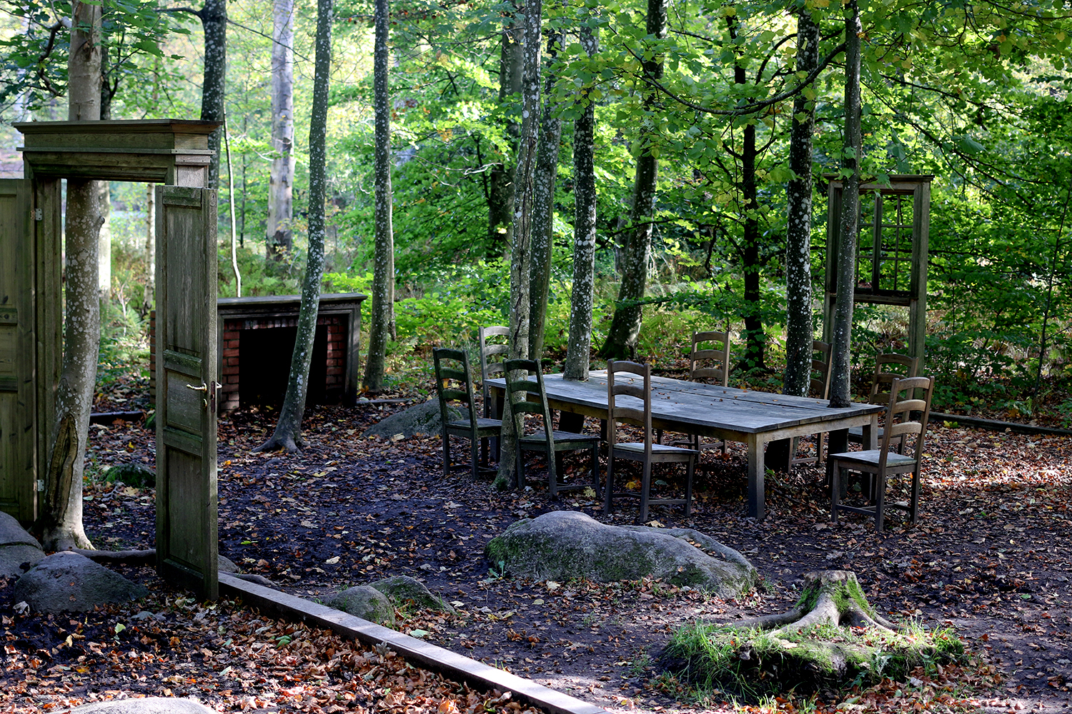 Melissa Martin Dining Room Wanäs Sculpture Park Sweden