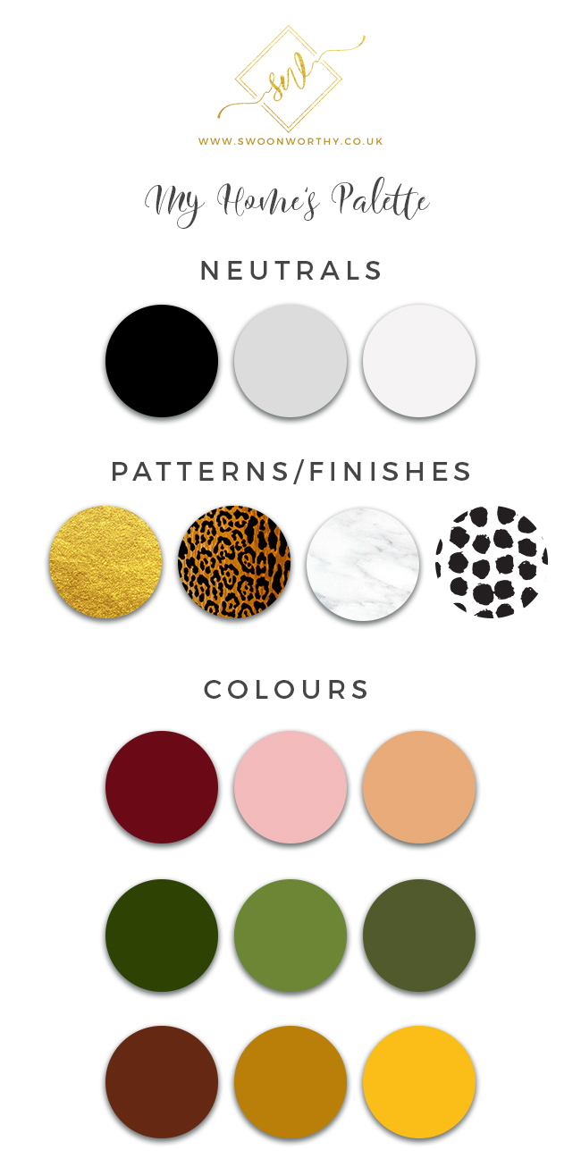 Swoon Worthy Home Palette - Creating a Colour Palette for Your Home