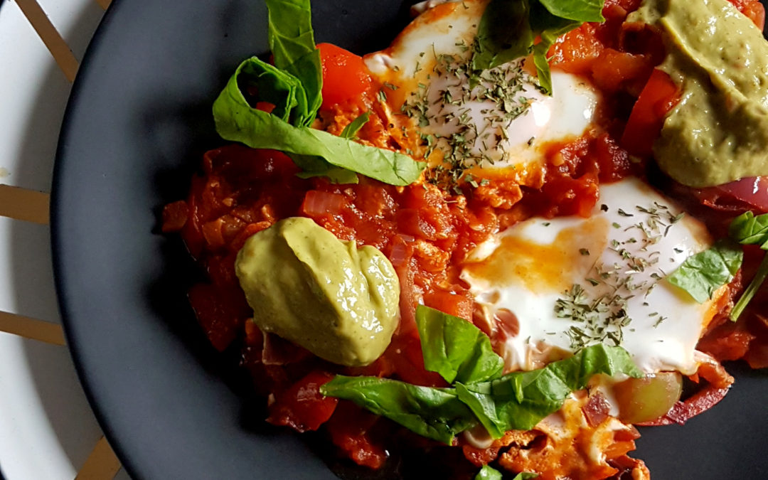 Huevos Rancheros with Guacamole (Paleo & Whole30 Approved!)