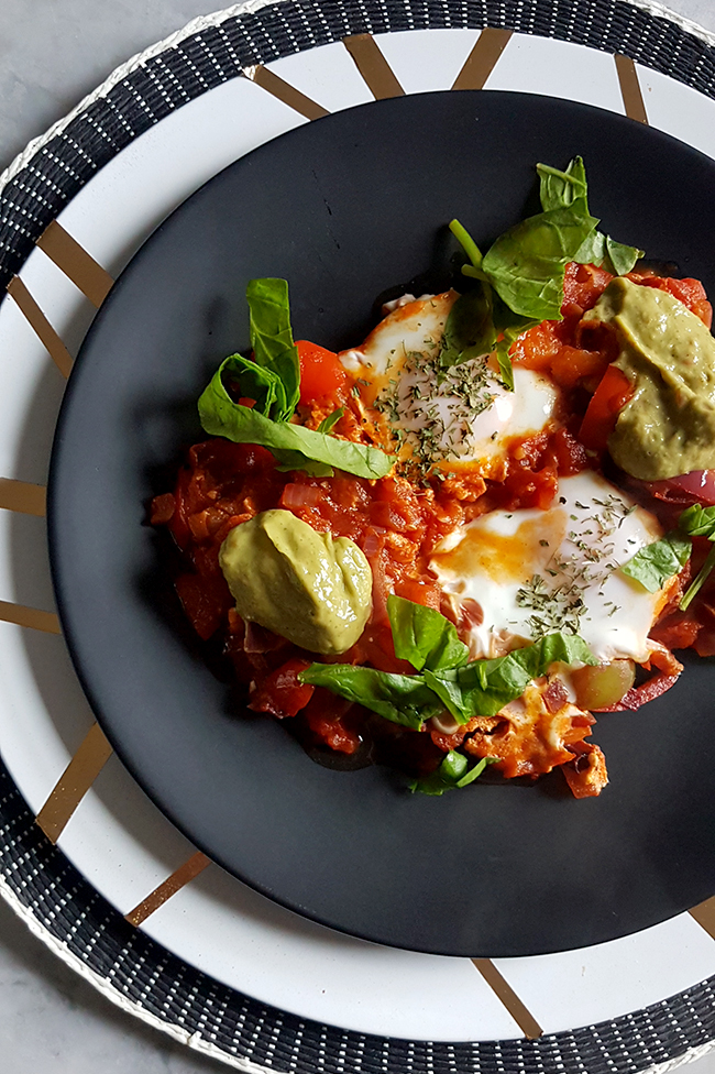 Huevos Rancheros with Guacamole Recipe 1