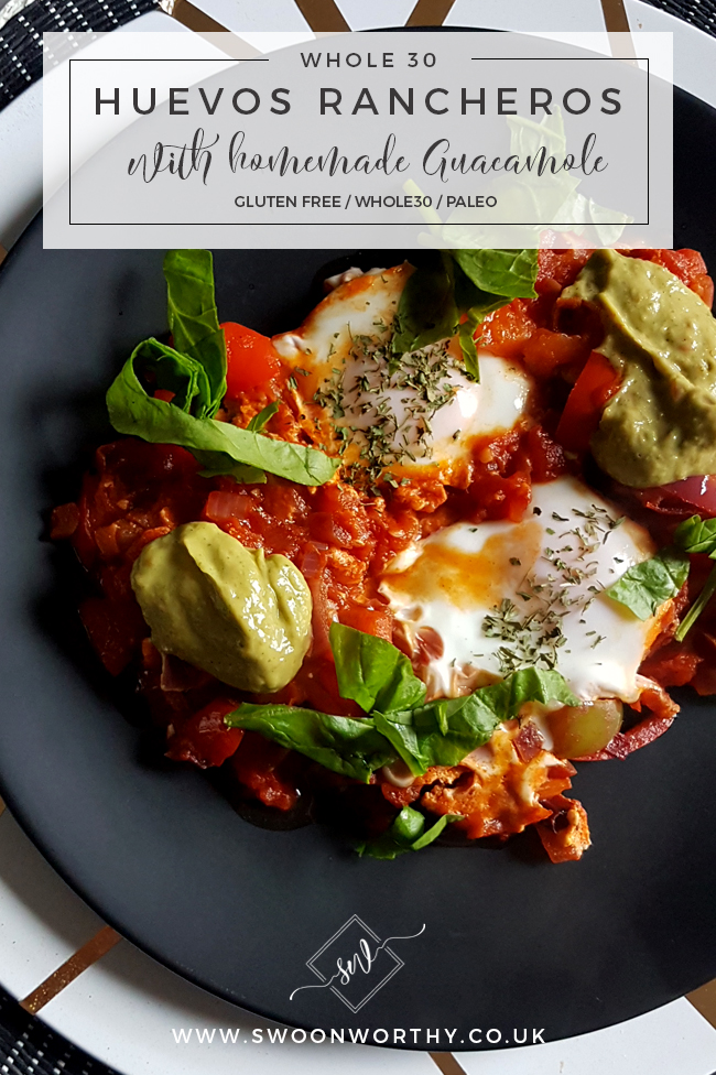 Huevos Rancheros with Guacamole Recipe