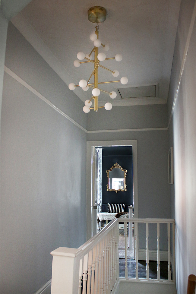 The final step before putting our home on the market was refreshing the hallway