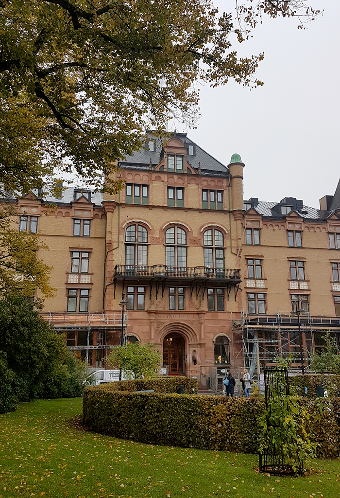 Grand Hotel Lund Sweden outside