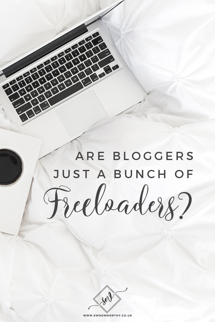 Are Bloggers Just a Bunch of Freeloaders?