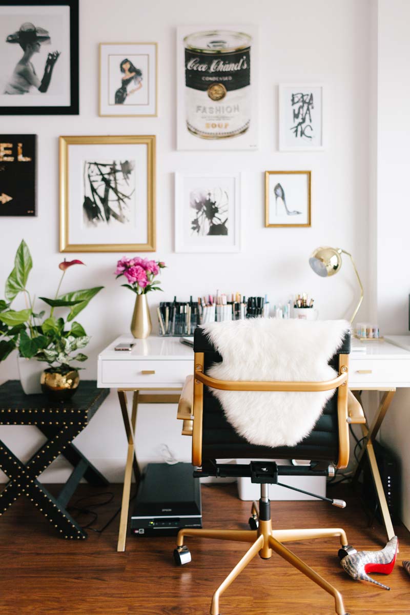 Updating your work space? Check out the 8 things every home office needs including some statement artwork