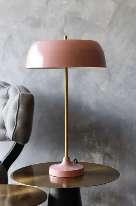 Ventura Lamp Dusky Pink from Rockett St George