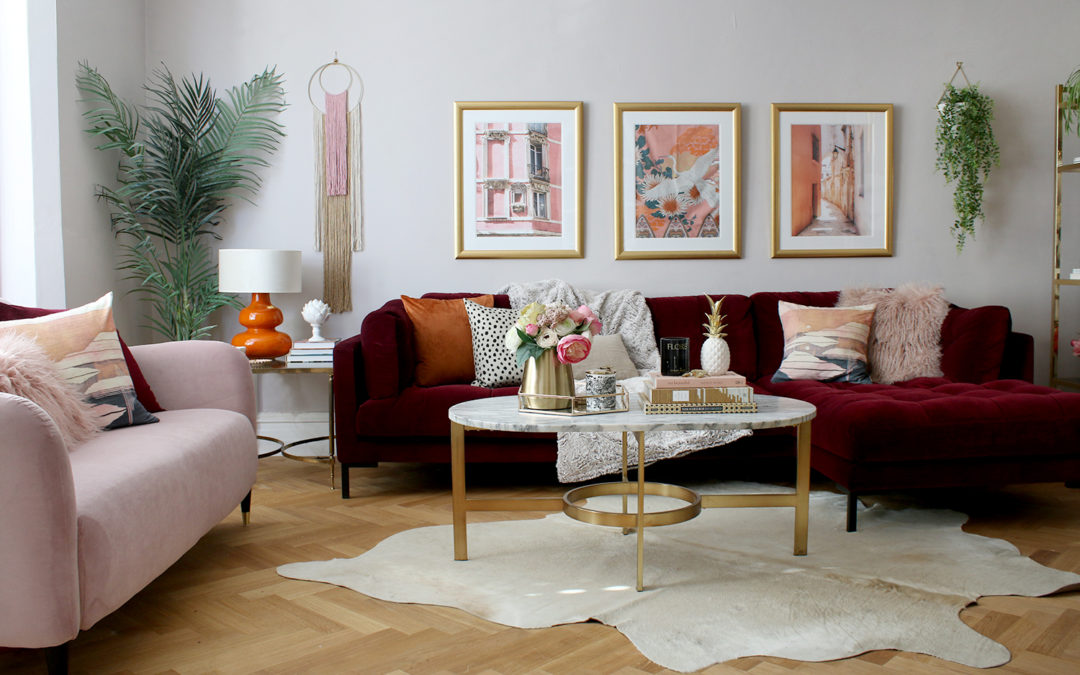 My Living Room Midi-Makeover Reveal in Autumn Colours